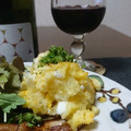 ダイナマイト漆黒's cooksnap of when they made 簡単レンチンじゃがいもとゆで卵のマヨ焼き.