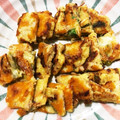 柚子とユリ's cooksnap of when they made 超簡単！生姜焼きリメイクお好み焼き風！.