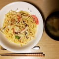 シロクマ♪'s cooksnap of when they made 桜えびの和風パスタ(^^♪.