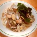 coarin's cooksnap of when they made あさりたっぷり白だしうどん.