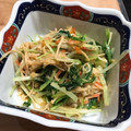 hikaru514's cooksnap of when they made 水菜とエノキの和え物.