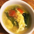 たかなっちっち's cooksnap of when they made トマト・小松菜・卵の中華スープ♪.