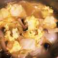 クックOQTU47☆'s cooksnap of when they made ニラ卵スープ.