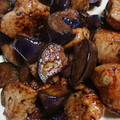 tolatte's cooksnap of when they made やわらか鶏肉とナスのマヨ炒め.