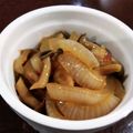 yk4c's cooksnap of when they made 新玉ねぎ&しめじのバター醤油ソテー.