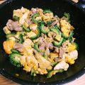 puyo_e's cooksnap of when they made 夏の定番☆ゴーヤチャンプル.
