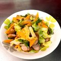 ぱいん姫's cooksnap of when they made キャベツとウインナーのニンニクバター炒め.