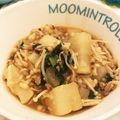 er1pp1's cooksnap of when they made 大根と小松菜のそぼろあんかけ煮.