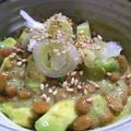 リータ☆'s cooksnap of when they made ド定番！アボカド納豆 *☻*.