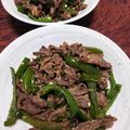 つよまり's cooksnap of when they made 牛肉とピーマンのさっぱりレモン炒め♪.