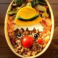 イシポン's cooksnap of when they made 旦那⭐キャラ弁 ゴン太くん.