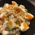 Yukinokoko's cooksnap of when they made アボカドと卵とツナマヨ和え 簡単 適当.