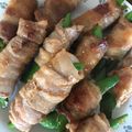 みさりママ's cooksnap of when they made 豚バラ肉のスナックエンドウロール!!.
