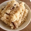 クックECR69A☆'s cooksnap of when they made 干し椎茸の炊き込みご飯✿味噌バター味.