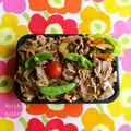 ◆◇Wtiti＊◇◆'s cooksnap of when they made ☆すき焼き風！の牛丼☆.