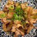 rin0418r24's cooksnap of when they made 簡単節約☆茄子と豚コマのすき焼き風炒め。.