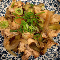 rin0418r24's cooksnap of when they made 簡単節約☆茄子と豚コマのすき焼き風炒め。.