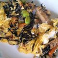✾ローズマリー✾'s cooksnap of when they made ひじき煮リメイク☆玉子＆粉チーズ炒め☆.