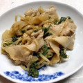 あゆまん's cooksnap of when they made 小松菜ともやしの豚肉オイマヨ炒め.