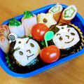 ガクココちゃん's cooksnap of when they made 簡単キャラ弁☆忍者.