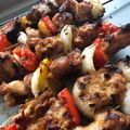 ちびひげ's cooksnap of when they made チキンの串焼き〜坦々風味〜BBQに❤.