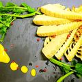 たくのスプーン's cooksnap of when they made 焼き筍のアジアンな黄身酢ソース添え.
