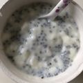 しーマミー's cooksnap of when they made ダイエットに　バジルシードヨーグルト.