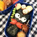 ハローこんにちは's cooksnap of when they made 魔女の宅急便＊ジジのキャラ弁.