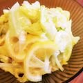ｎｕｋａｄｕｋｅ's cooksnap of when they made レンジでできるキャベツの浅漬けサラダ.