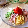 Miiyasusho's cooksnap of when they made ごまだれ冷やし中華！お店を超える味だ！.