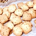 yudondon's cooksnap of when they made オレンジピールのざくざくクッキー卵不使用.