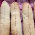 4kidsMomy's cooksnap of when they made HBで簡単！もちふわミルクフランス＊.