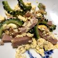 ☆あおまま☆'s cooksnap of when they made ゴーヤチャンプル　ベーコンで！お弁当にも.