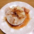 ゆき’sキッチン's cooksnap of when they made 丸ごと新玉ねぎのポン酢かけ。.