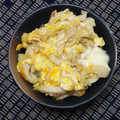 nosso's cooksnap of when they made 簡単ランチ　えのき ちくわ 卵とじ丼.