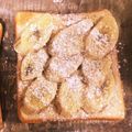 oyuking's cooksnap of when they made はちみつバナナトースト.