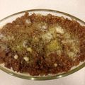 riohei's cooksnap of when they made ポテトとキーマカレーの簡単グラタン♪.