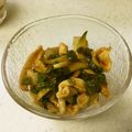 わいたん's cooksnap of when they made 辛旨おつまみ♡ﾞ鶏皮のコチュポン和え.