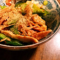 rainha's cooksnap of when they made いんげんと蒸し鶏の中華風ごま和え.