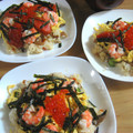 makoto♪'s cooksnap of when they made 海の親子？ちらし寿司.