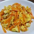 ひらたけ７６'s cooksnap of when they made 簡単人参シリシリ.