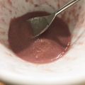 ポメちょん's cooksnap of when they made 離乳食*中期～『高野豆腐入り苺ミルク』.