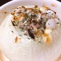 ＊みぃ＊＊'s cooksnap of when they made まるごと新玉ねぎ☆さば味噌マヨチーズ焼き.