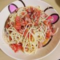 びりデジャネイロ's cooksnap of when they made ツナとトマトの和風冷製パスタゆず胡椒風味.