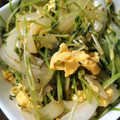 ナッツ627's cooksnap of when they made お手軽♪豆苗＆たまごの炒めもの.