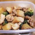 まりん＾＾'s cooksnap of when they made 鶏モモ肉とじゃがいものガーリック炒め.