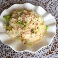 chi−ちゃん's cooksnap of when they made カニカマレタスチャーハン.