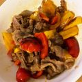 摩訶たいしょう's cooksnap of when they made 牛肉とパプリカのプルコギ風炒め。.