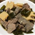ルペティットプリンス's cooksnap of when they made 炊飯器で牛すじとタケノコの煮物.