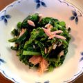 ☆ぼうchan☆'s cooksnap of when they made 菜の花とツナのわかめあえ♪.